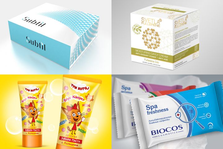 ДИЗАЙН УПАКОВКИ / Этикетки для КОСМЕТИКИ - 1401055