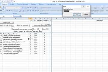 Форма для ввода информации о выполненных работах (сдельная оплата труда)