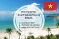 Перевод с вьетнамского и на вьетнамский