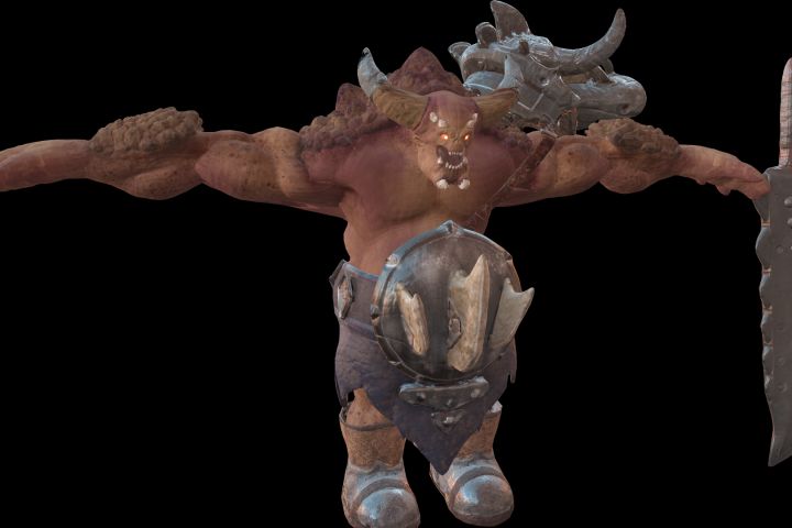 Сделаю 3D модель персонажа для игровых движков UE4 и не только - ваш дизайн - 1457147