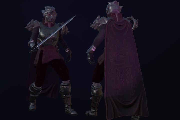 Сделаю 3D модель персонажа для игровых движков UE4 и не только - ваш дизайн - 1457148