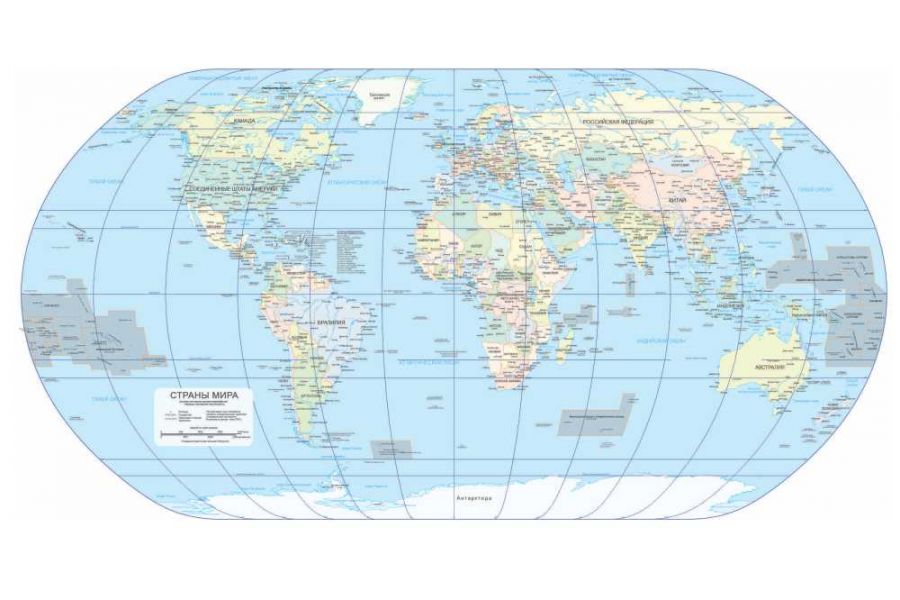 Продаю: Карта мира 2020