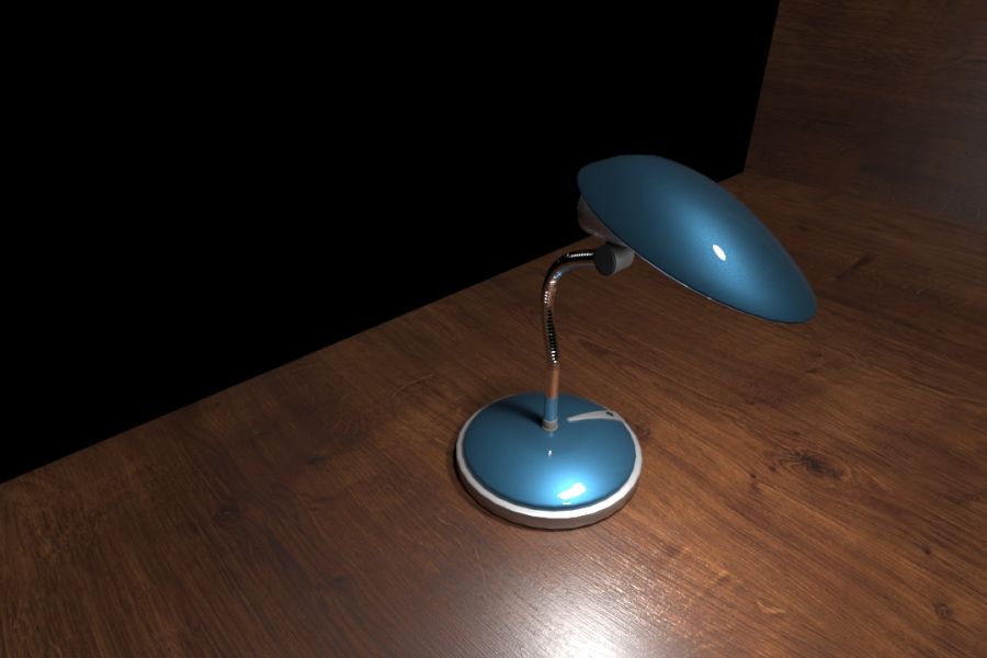 Продаю: Лампа 3 д модель текстурированная -   товар id:3360