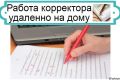 Корректор. Вычитка предвыборных и других газет.