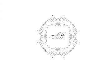 Логотип + бесшовный узор