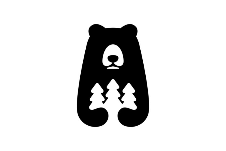 Продаю: Креативный и уникальный логотип медведя -   товар id:3905