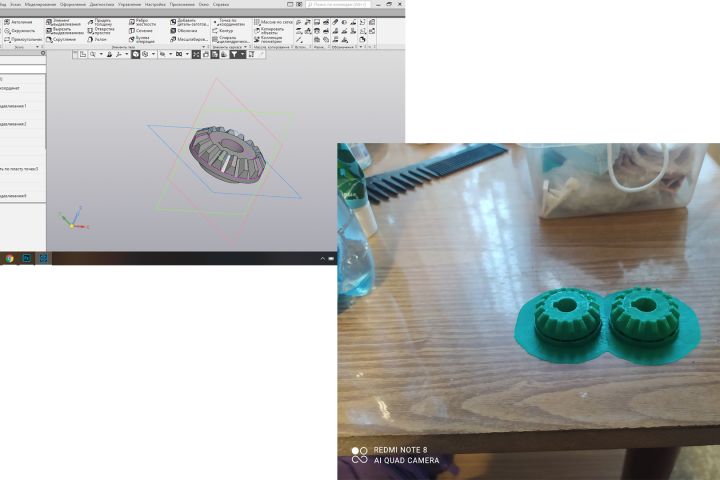 3D моделирование. 3D печать. Отливка из металла - 1512078