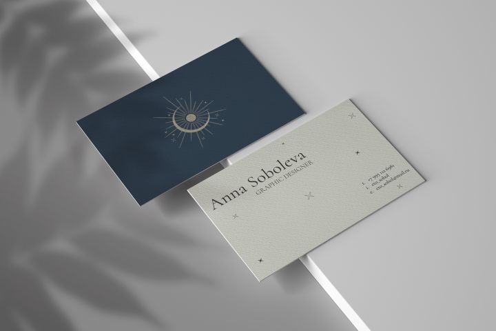 Дизайн визитки - 1516204