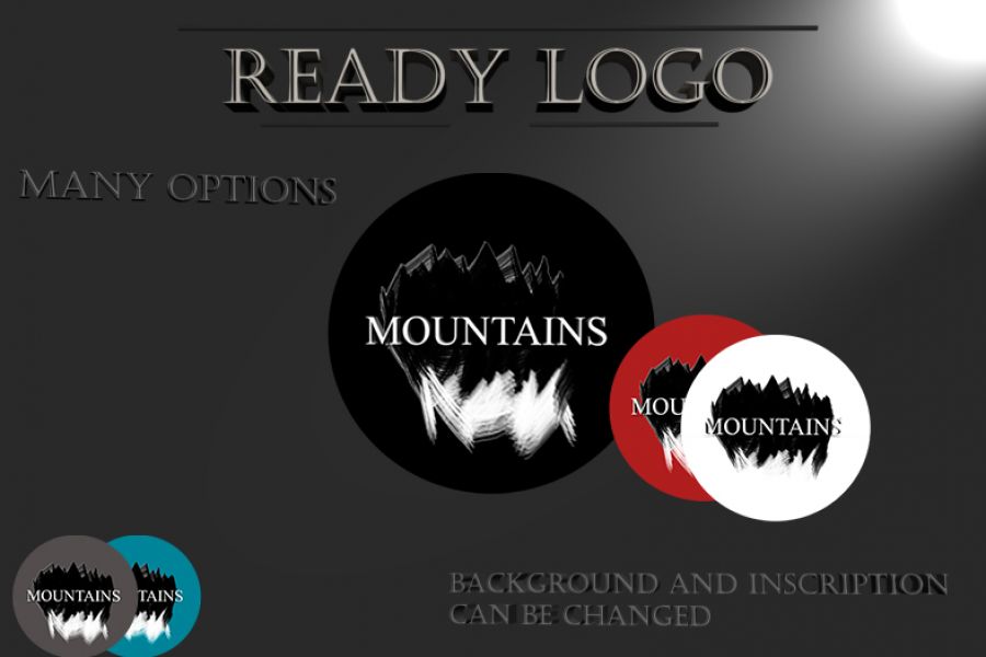 Продаю: Логотип "MOUNTAINS" -   товар id:4097