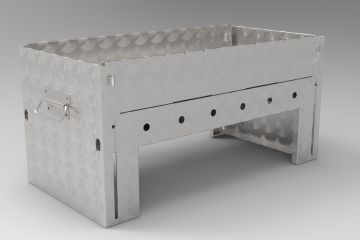 3D-модель Мангал-чемодан