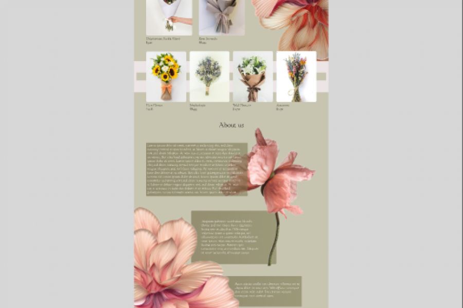 Продаю: flower online shop -   товар id:5266
