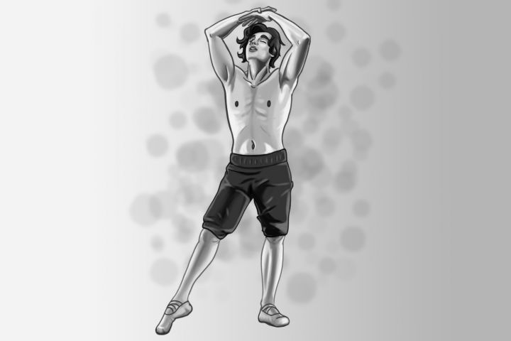 Цифровой рисунок во весь рост - 1586308