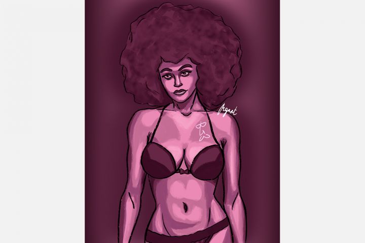 Цифровой рисунок по пояс - 1586316