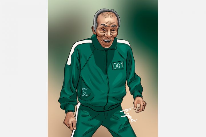 Цифровой рисунок во весь рост - 1586318