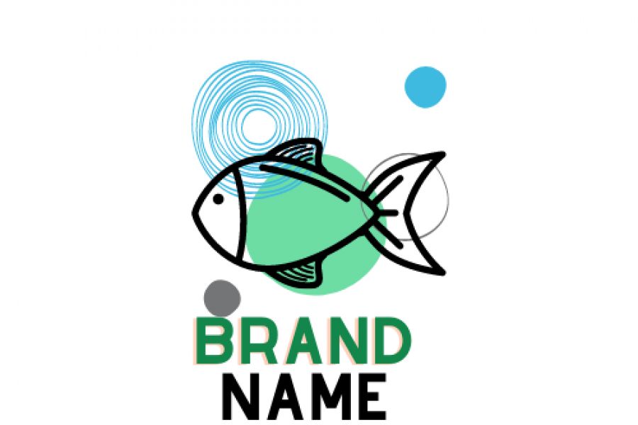 Продаю: Логотип рыба -   товар id:5595