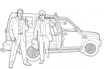 Создание раскрасок и портретов на основе фотографий