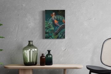картина на холсте "Русалка"