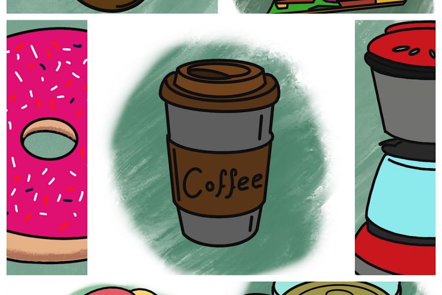 Продаю: Набор иконок для кофейни в Instagram (10 иконок) -   товар id:5782