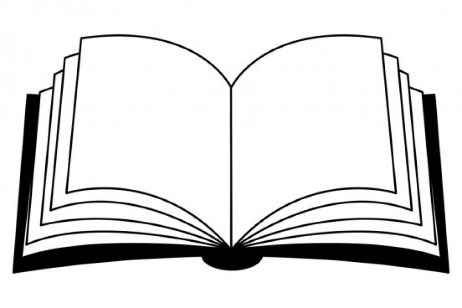 Книга шаблон для вырезания