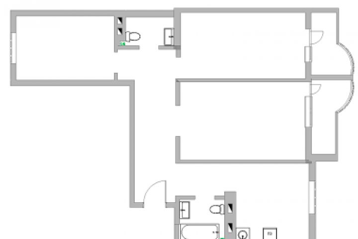 Планировочное решение - 1607952