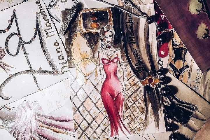 Эскиз одежды - 1608313