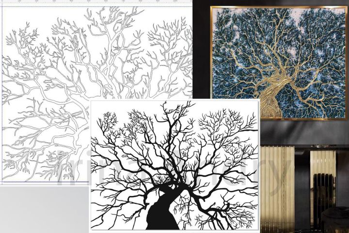 Векторные макеты для лазерной резки - 1608982