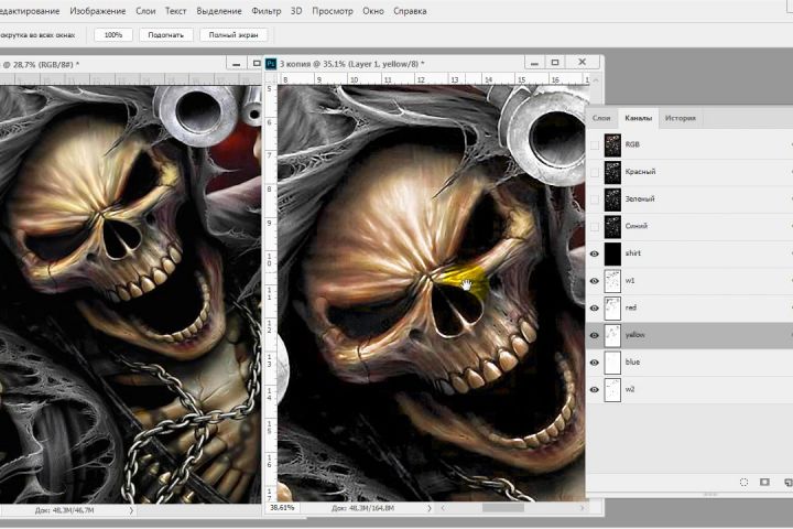Цветоделение для трафаретной печати - 1625364