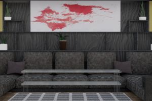 Shelf with a picture 9