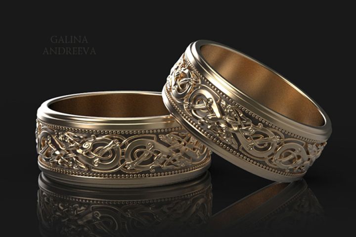 3D моделирование ювелирных изделий, дизайн, визуализация - 1636207