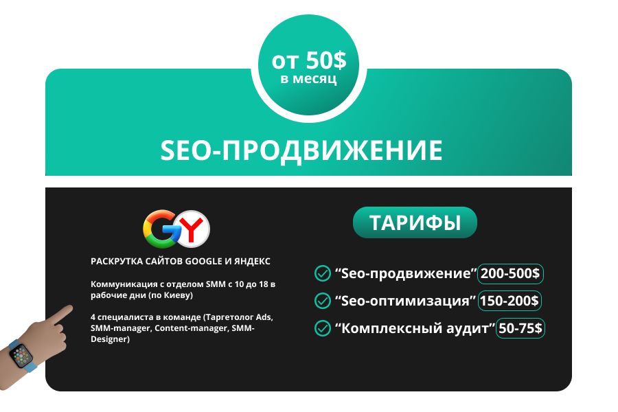 Продвижение сайта тариф «Базовый» от 200 $ 16 000 руб.  за 30 дней.. Денис Кирьянов