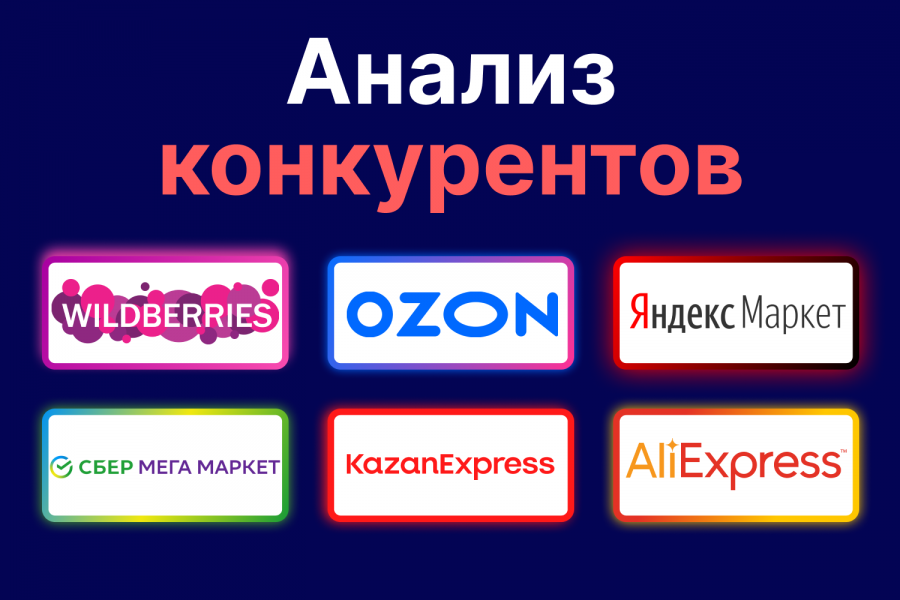 Анализ конкурентов на маркетплейсах 1 000 руб.  за 2 дня.. Валерий Сорокин