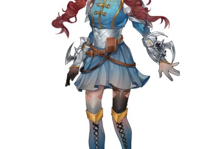 Я нарисую вашего персонажа в стиле семи-реализма в полный рост - 1643143