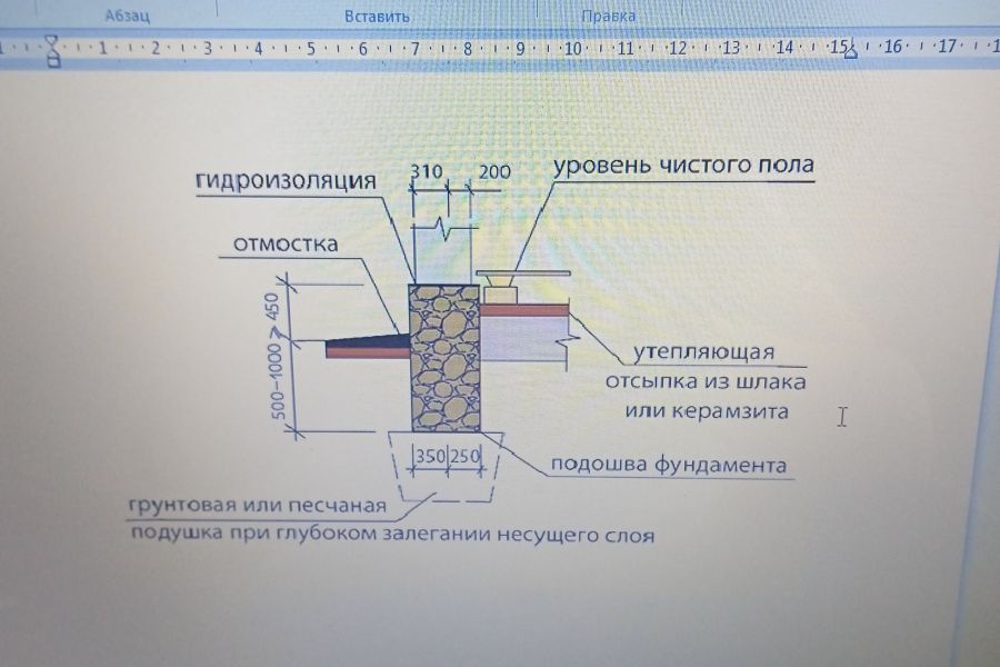 Продаю: Конструктивный расчет фундамента. -   товар id:6689