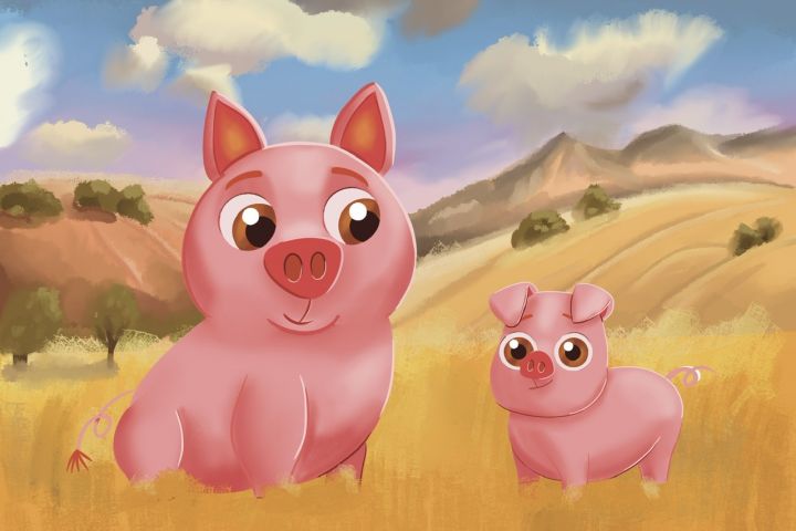 Красочные детские иллюстрации - 1662680