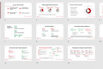Финансовый анализ (отчет, презентация, финансовая модель). Готовая работа