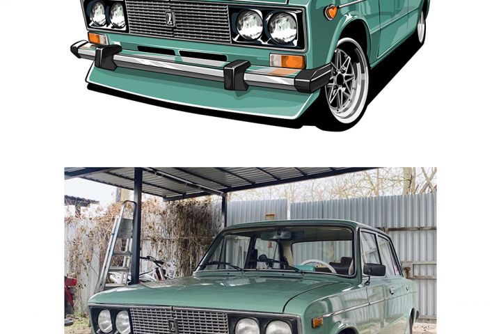 Иллюстрация с вашим автомобилем - 1677771