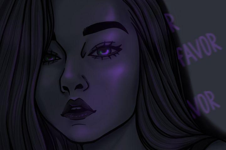 Портрет или фан-арт в стиле аниме - 1679995