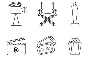 кино стикеры