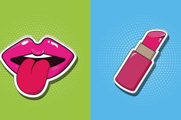 стикеры pop art