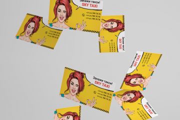 визитки такси