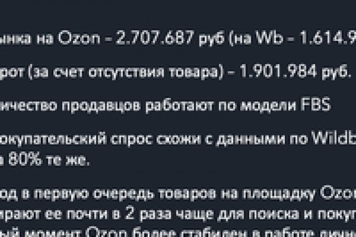 Стратегия продвижения на Ozon - 1696168