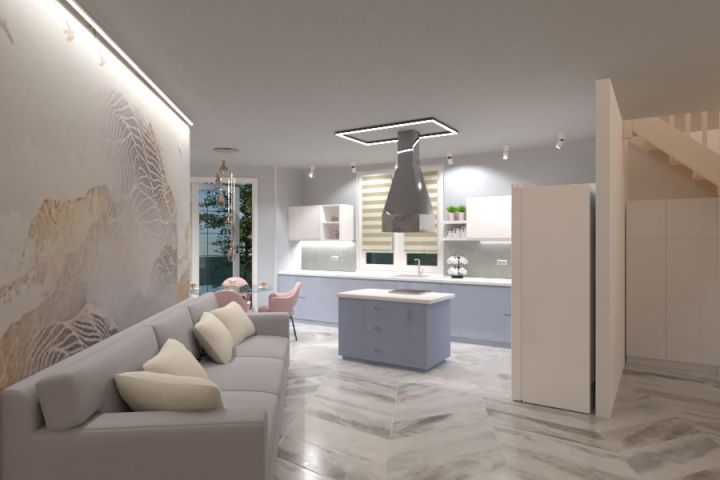 Планировка, концепция интерьера с вариантами, папка рабочей документации проекта - 1703049