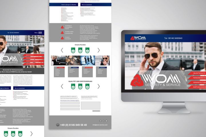 Макет страницы сайта - 1707389