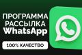 Программа для рассылки сообщений через Whatsapp