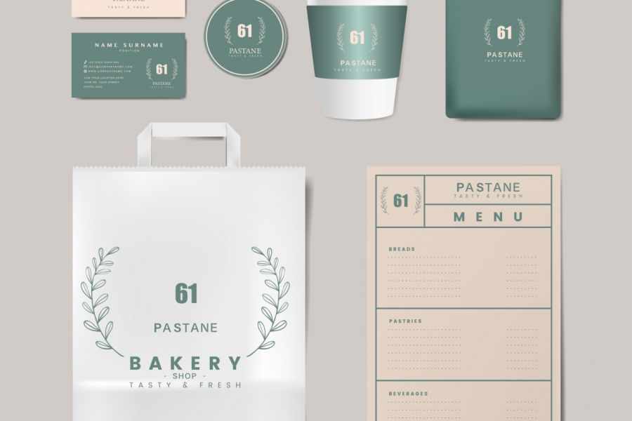 Продаю: Pastane 61 готовы логотип для бренда -   товар id:7783