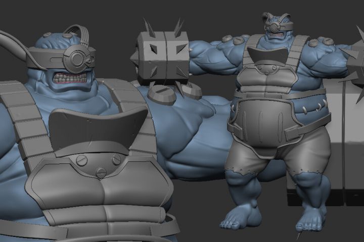 3D Персонаж моделирование анимация - 1737112