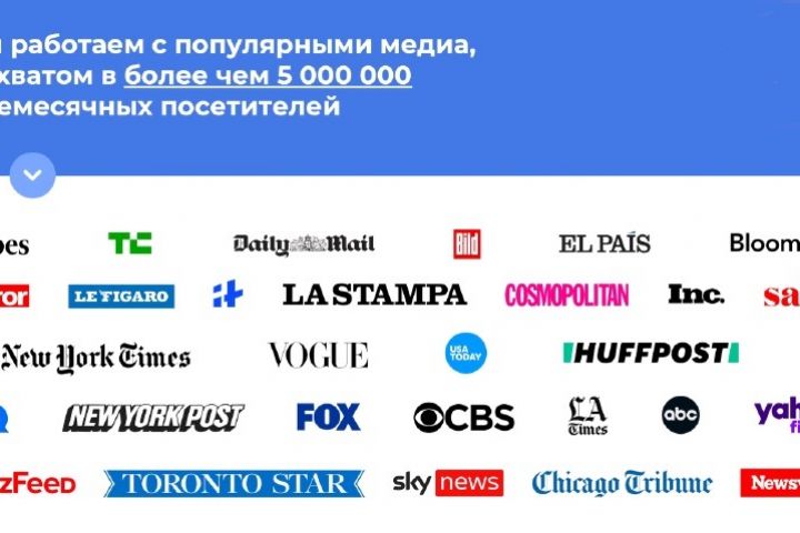 Написание и публикация статей в  топовых медиа  60-ти стран мира - 1745911