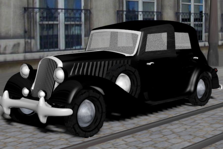 Продаю: 3D модель автомобиля Mersedes-Benz W143 230 -   товар id:8184