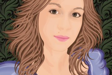 Нарисую портрет в векторе