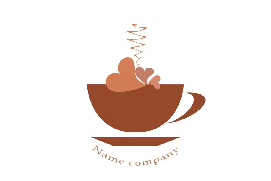 Продаю: Логотип и визитка с логотипом (чашка кофе). -   товар id:8323